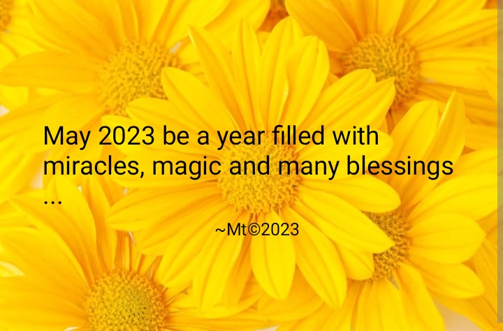 Miracles. Magic & Many Blessings.